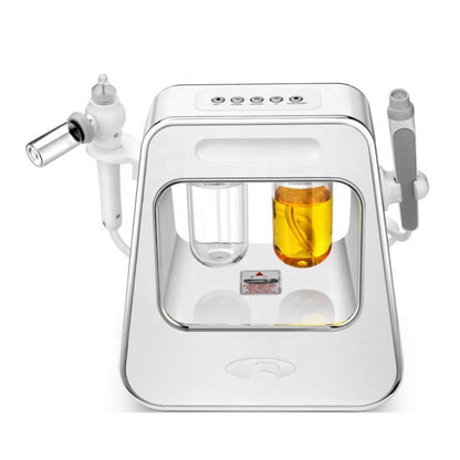 Hydra Dermabrasion Facial Machine – Two-Handle Deep-Cleansing Micro Bubble and Water Oxygen Device for Professional Spa-Style Aqua Peel Skin Care