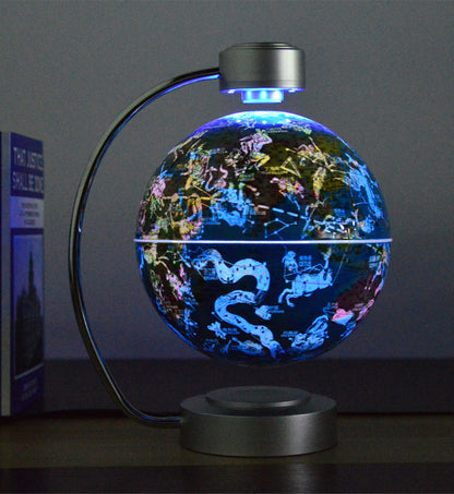 Magnetic Levitation Globe – 8-Inch Floating LED World Globe with Futuristic Display for Bedroom, Office, Home Decor and Educational Gifts