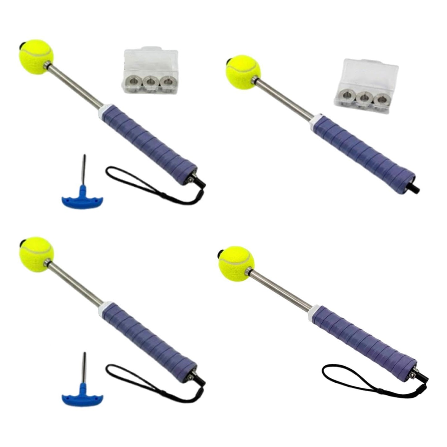 Portable Tennis Swing Trainer – Single Ball Practice Equipment for Beginners to Improve Serves, Accuracy and Stroke Technique