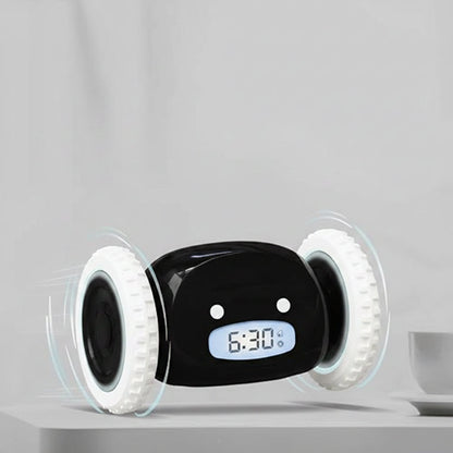 Run Away Alarm Clock - Rolling Clock for Heavy Sleepers, Kids, Teens and Adults Who Oversleep