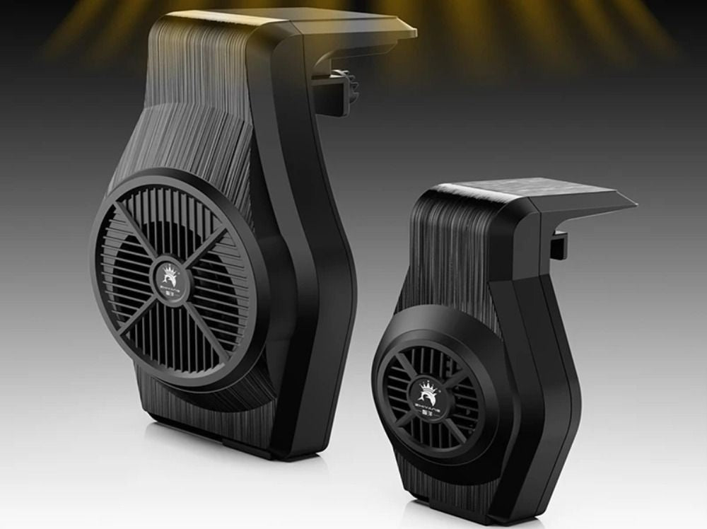 Mini Aquarium Cooling Fan – Adjustable Hanging Fish Tank Chiller for Temperature Control, Quiet Water Cooling System for Tropical Aquariums