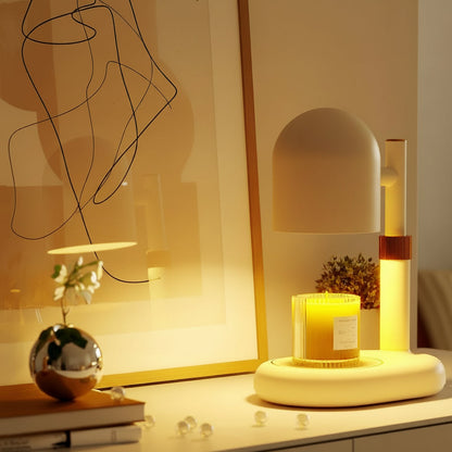 Dimmable Candle Warmer Lamp – Adjustable Wax Melting Light for Scented Candles, Cozy Home Fragrance and Bedroom Ambience