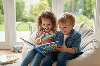 Children’s Street-Smart and Leadership Book Set – Two English Educational Comic Books for Parent-Child Reading, Life Skills and Early Learning
