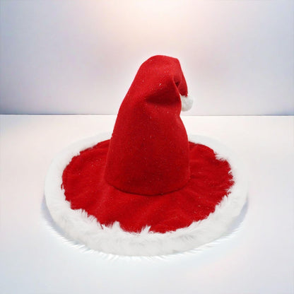 Luxury Santa Hat – Extra Thick Plush Christmas Cap for Adults, Holiday Parties and Festive Family Celebrations
