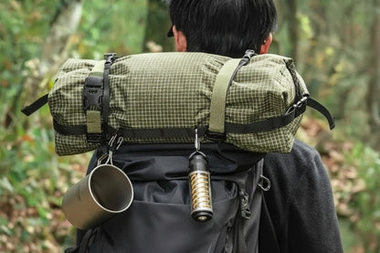 Ultralight Dyneema Backpack Pouch – Waterproof Top-Lid Expansion Bag for Hiking and Mountaineering with Multifunction External Gear Storage