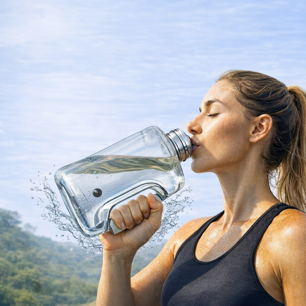 Portable Hydrogen Water Bottle – 1.5L Hydrogen-Rich Water Generator with Large Capacity Sports Cup Design for Gym, Outdoor Fitness, Travel and Daily Hydration