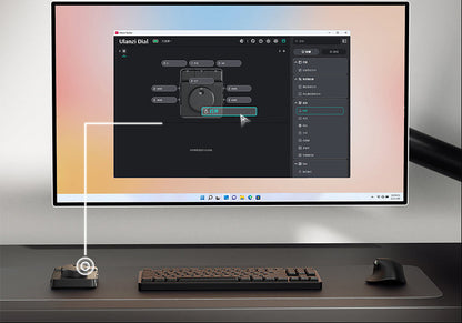 Creative Video Editing Controller – RGB Keypad Dial Console for Fast Photo Editing, Video Production and Intelligent Studio Workflow