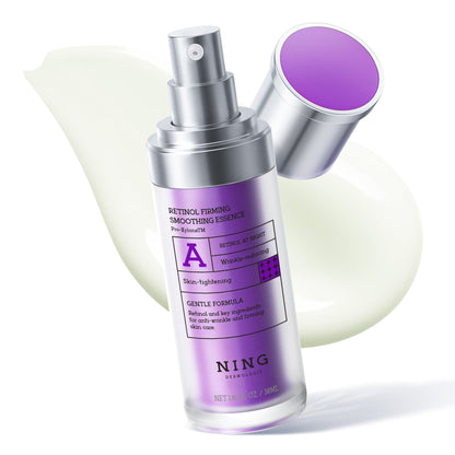 Retinol and Peptide Face Serum – 300PPM Retinol Skin-Care Formula for Smoother-Looking Texture, Hydration, Firmness and Everyday Wrinkle-Care Routines