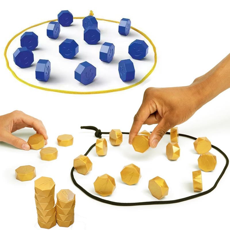 Magnetic Stones Strategy Game – Interactive Magnet Board Party Game for Kids, Adults and Families with Fun Skill-Building Challenges