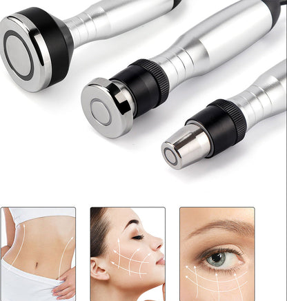 RF Beauty Device –5MHz  Tripolar Radio Frequency Machine for Face, Eyes and Body Skin Tightening and Anti Aging Care