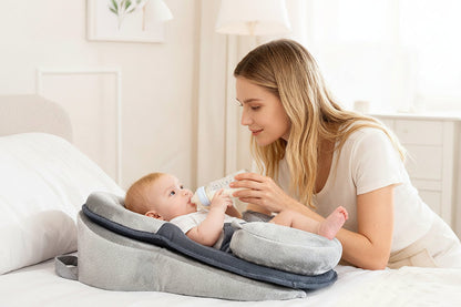 Baby Wedge Support Pillow – Anti-Reflux Infant Cushion for Nursing, Comfortable Sleeping and Gentle Newborn Positioning Support