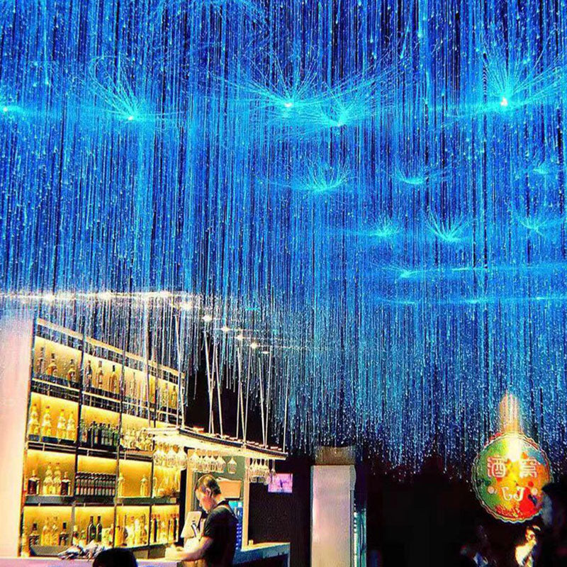 Fiber Optic Cable – Side Glow Decorative Lighting Wire for DIY Ceiling, Starry Sky and Architectural Light Projects