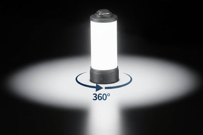 Panorama Fill Light – 360° Portable LED Vlogging Light for Insta360, GoPro and DJI Cameras, Ideal for Cycling, Selfies and Outdoor Video