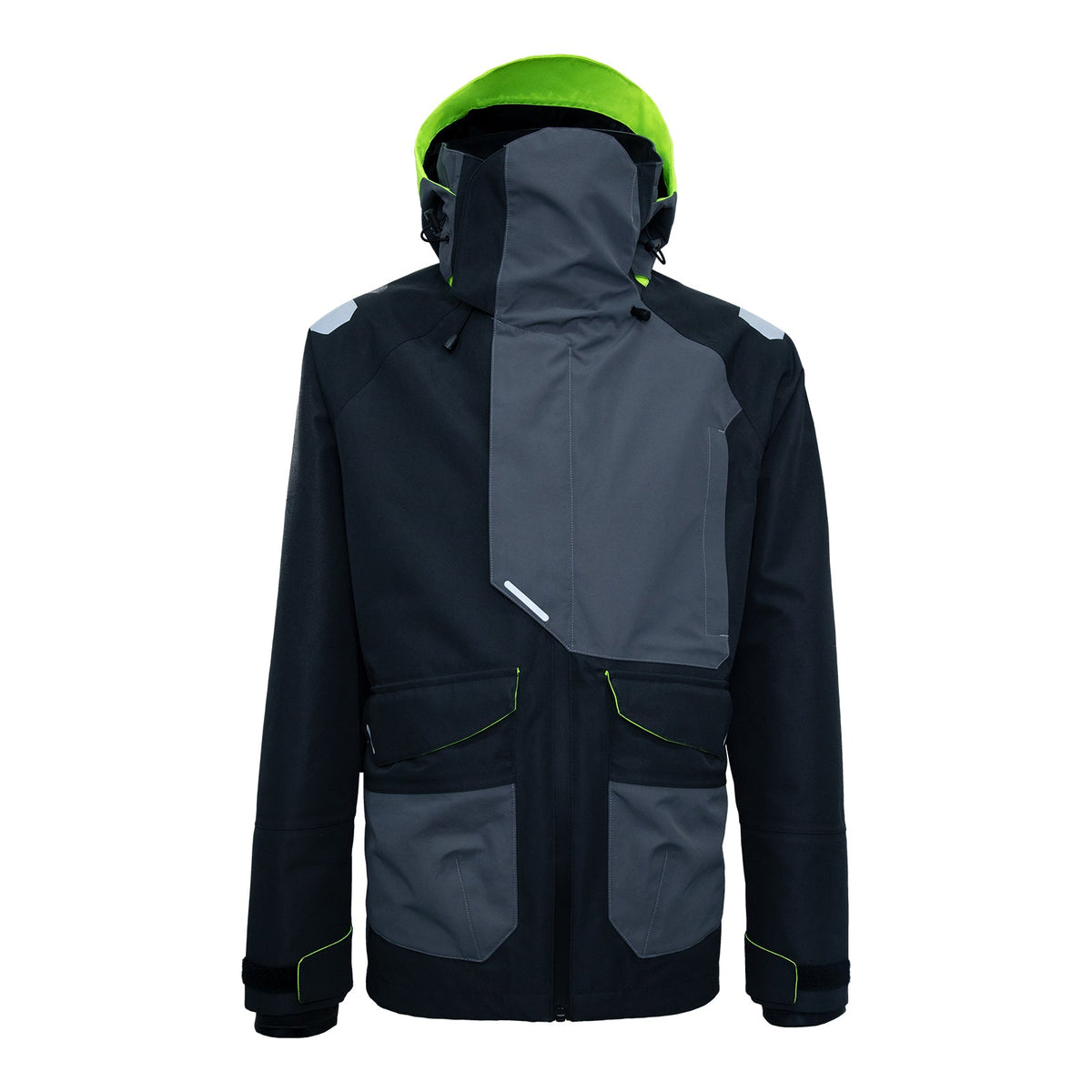 Windproof Sailing Jacket – Breathable Warm Outdoor Performance Coat with High Neck Protection for Boating and Marine Adventures