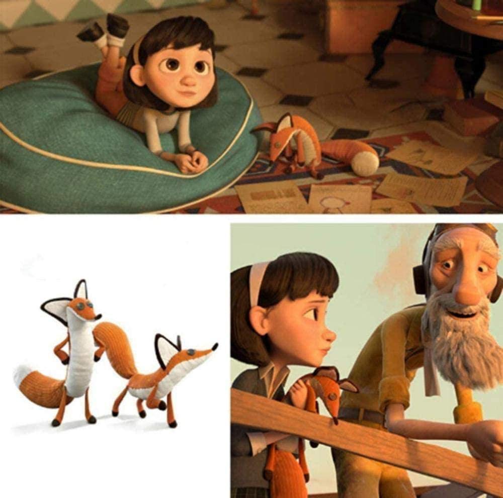 The Little Prince Plush Doll Set - Soft Stuffed Prince and Fox Toy for Kids, Nursery Decor and Educational Play