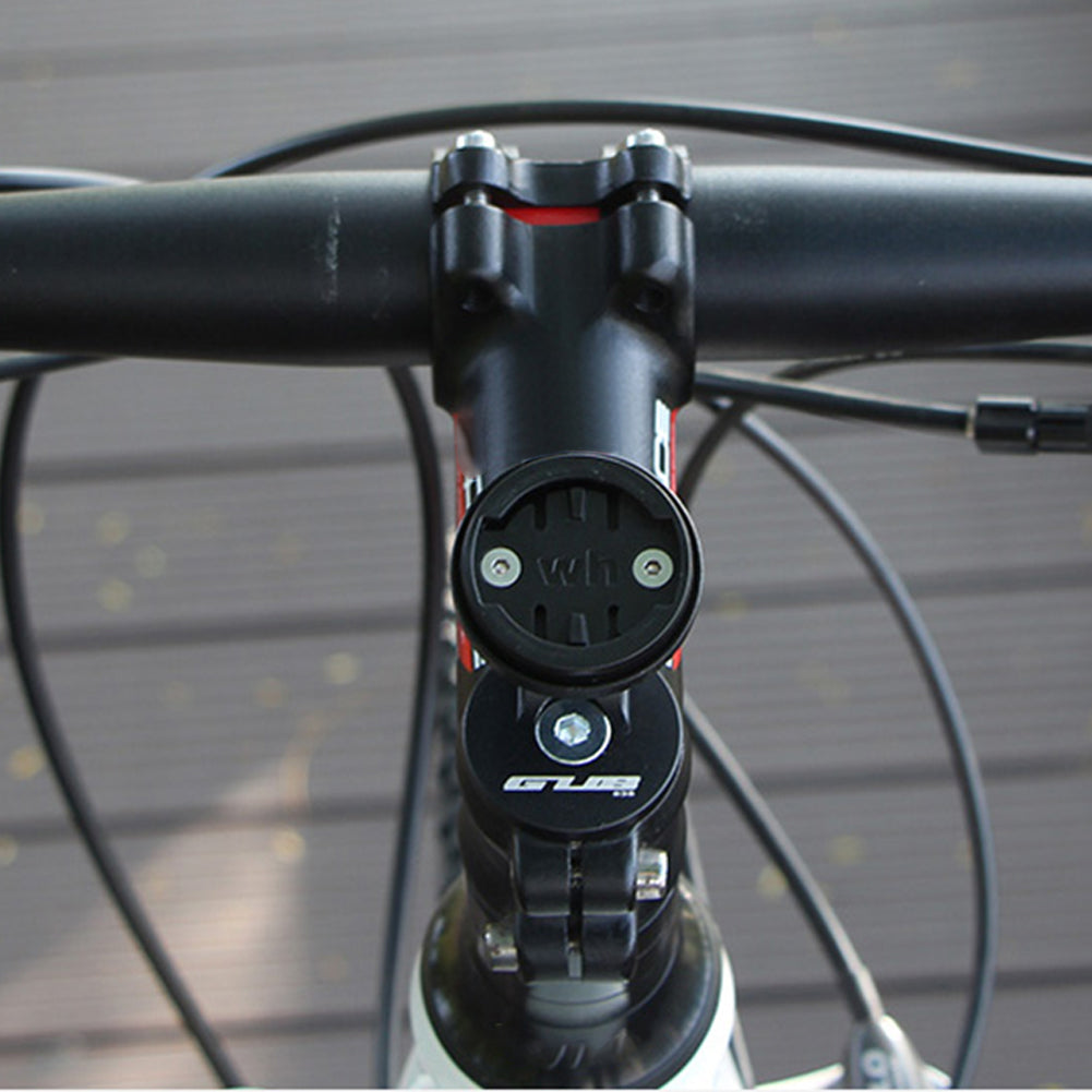 Aluminum Bicycle Computer Mount – Stem Mounted Cycling Computer Holder for GPS Bike Computers, Speedometers and Stopwatches