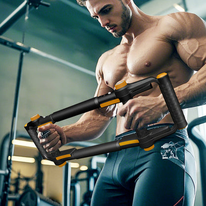 Adjustable Arm Strength Trainer – Push Up Support Frame with Spring Resistance for Home Fitness and Muscle Building