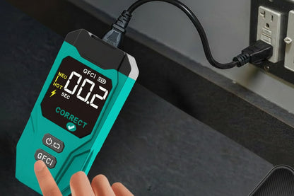 ET32 Digital Circuit Breaker Finder – GFCI Outlet Tester for Fast Electrical Wiring Identification, Socket Testing and Safer Home DIY Troubleshooting