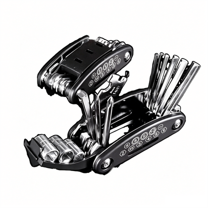 Socket Wrench Set – 16-in-1  Non-Slip Rotating Head with Durable Stainless Steel Design for Universal Home, Car Repair and DIY Projects