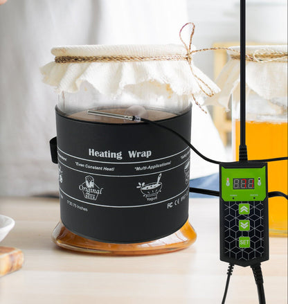 Kombucha Heating Wrap – Waterproof Fermentation Heater for Even Temperature Control and Consistent Home Brewing Results