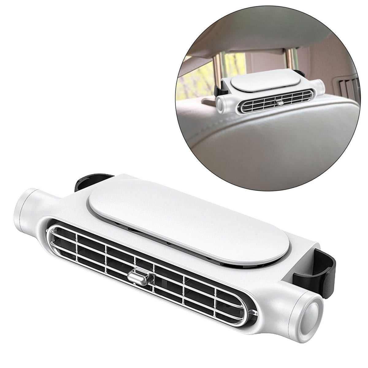 Car Seat Cooling Fan – Portable Vehicle Cooling Cushion with Air Circulation for Hot Weather Driving, Commuting and Comfortable Road Trips