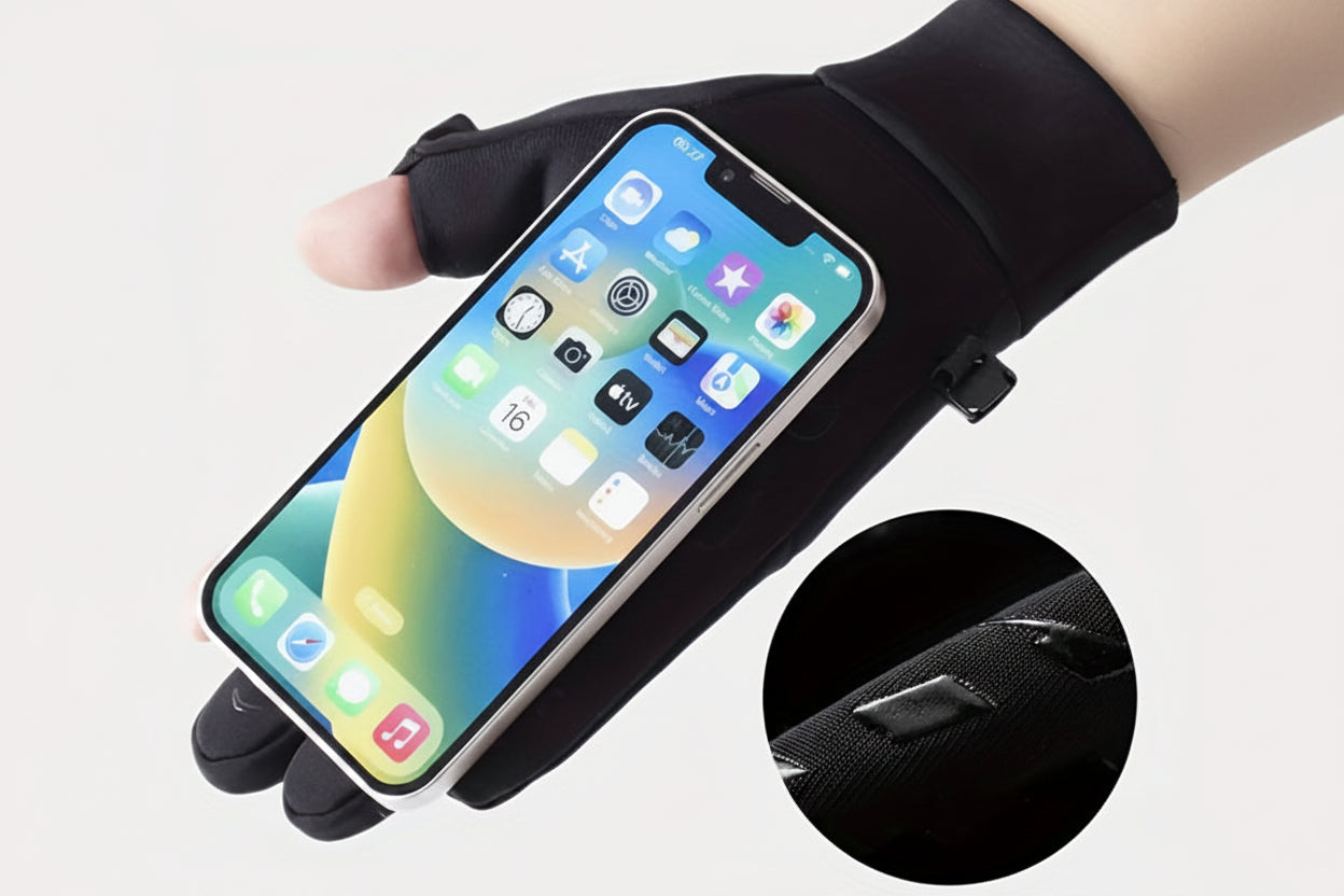 Waterproof Touchscreen Winter Gloves – Windproof Thermal Gloves for Cycling, Fishing, Running and Outdoor Cold Weather Protection