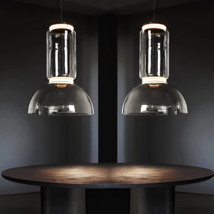 Nordic Glass Pendant Light – Modern Hanging Lamp for Dining Rooms, Bedrooms, Entryways and Stylish Interior Lighting