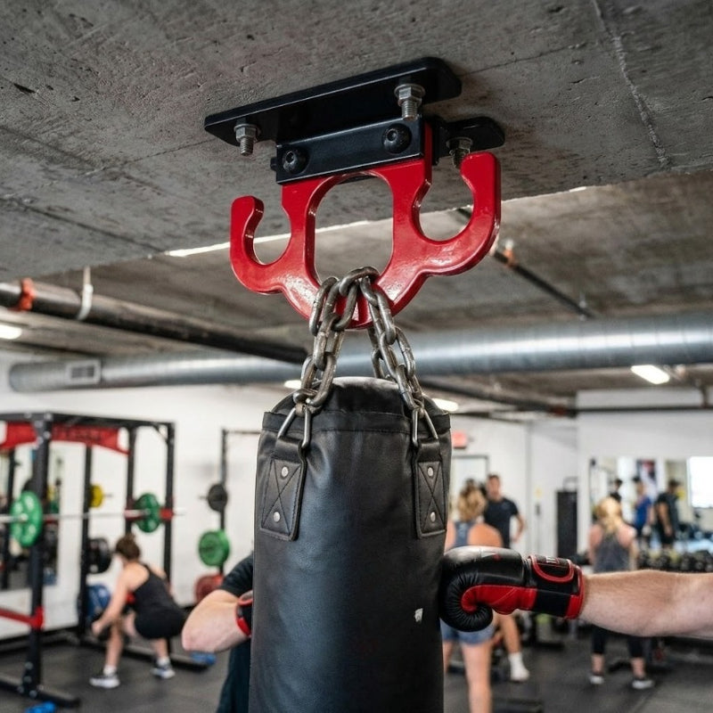 Wall Mount Resistance Band Anchor – Heavy-Duty Iron Exercise Hook for Home Gym Strength Training, Body Shaping, Fitness Workouts and Cable Exercises