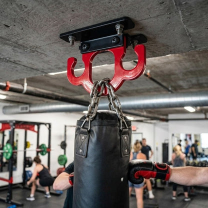 Wall Mount Resistance Band Anchor – Heavy-Duty Iron Exercise Hook for Home Gym Strength Training, Body Shaping, Fitness Workouts and Cable Exercises
