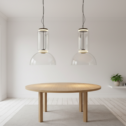 Nordic Glass Pendant Light – Modern Hanging Lamp for Dining Rooms, Bedrooms, Entryways and Stylish Interior Lighting