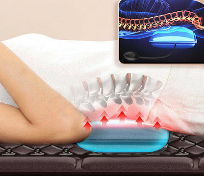 Foldable Electric Massage Mattress – Full-Body Heated Pad with Kneading and Vibration Functions for Relaxation, Comfort and Home Wellness