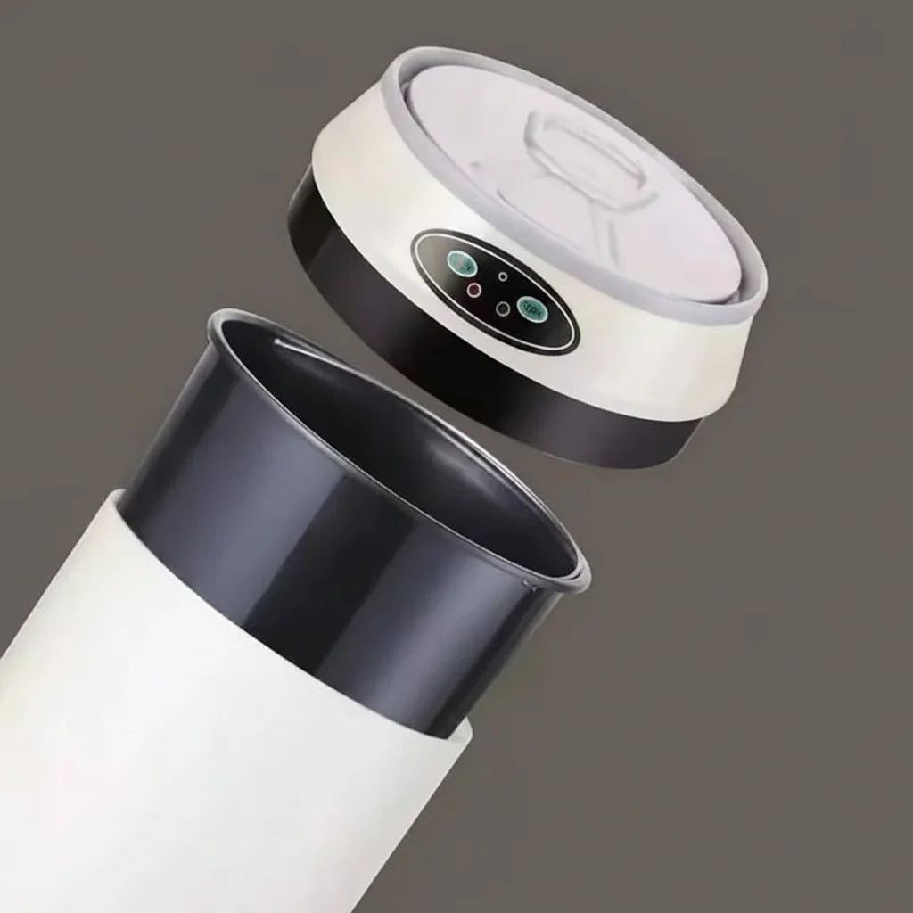 Automatic Round Waste Bin – Modern Hands-Free Trash Can with Lid for Bathroom, Bedroom, Kitchen and Stylish Home Organization