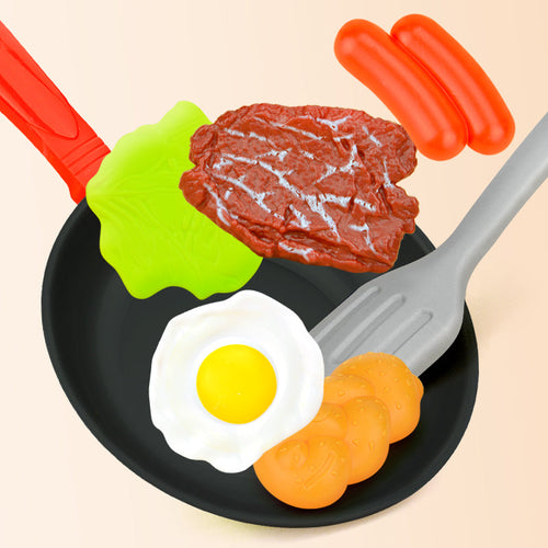Pretend Cooking Kitchen Toy Set - Educational Roleplay Accessories for Kids Creative Learning and Imaginative Play