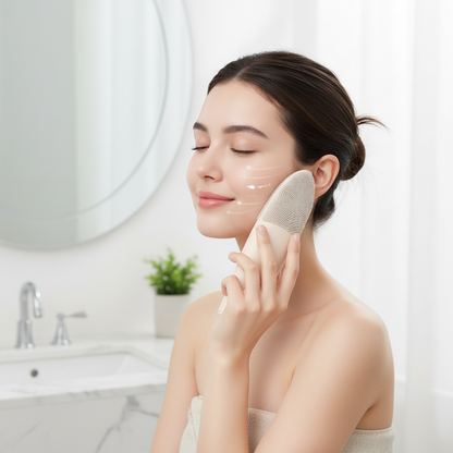 Electric Facial Cleansing Brush – 5-in-1 Multifunctional Makeup Remover, Facial Massager and Deep Pore Skin Care Device for Radiant Complexion