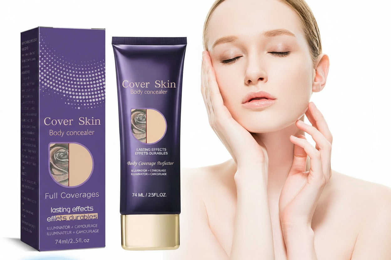 Waterproof Body Concealer – High-Coverage Lightweight Makeup with Seamless Blend and Transfer-Resistant Finish for Tattoos, Marks, Uneven Tone and Everyday Wear