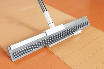 Silicone Magic Floor Squeegee Broom – 180° Flexible Wet and Dry Water Wiper for Bathrooms, Toilets, Kitchens and Living Rooms