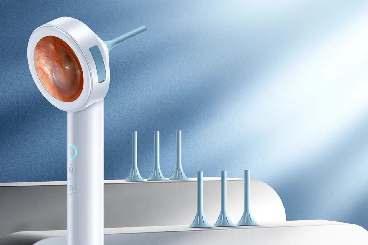 HD Visual Ear Camera – 1.8-Inch Screen Otoscope with Instant View and Recording for Kids, Adults, Dogs and Cats, Gentle Ear Cleaning Tool