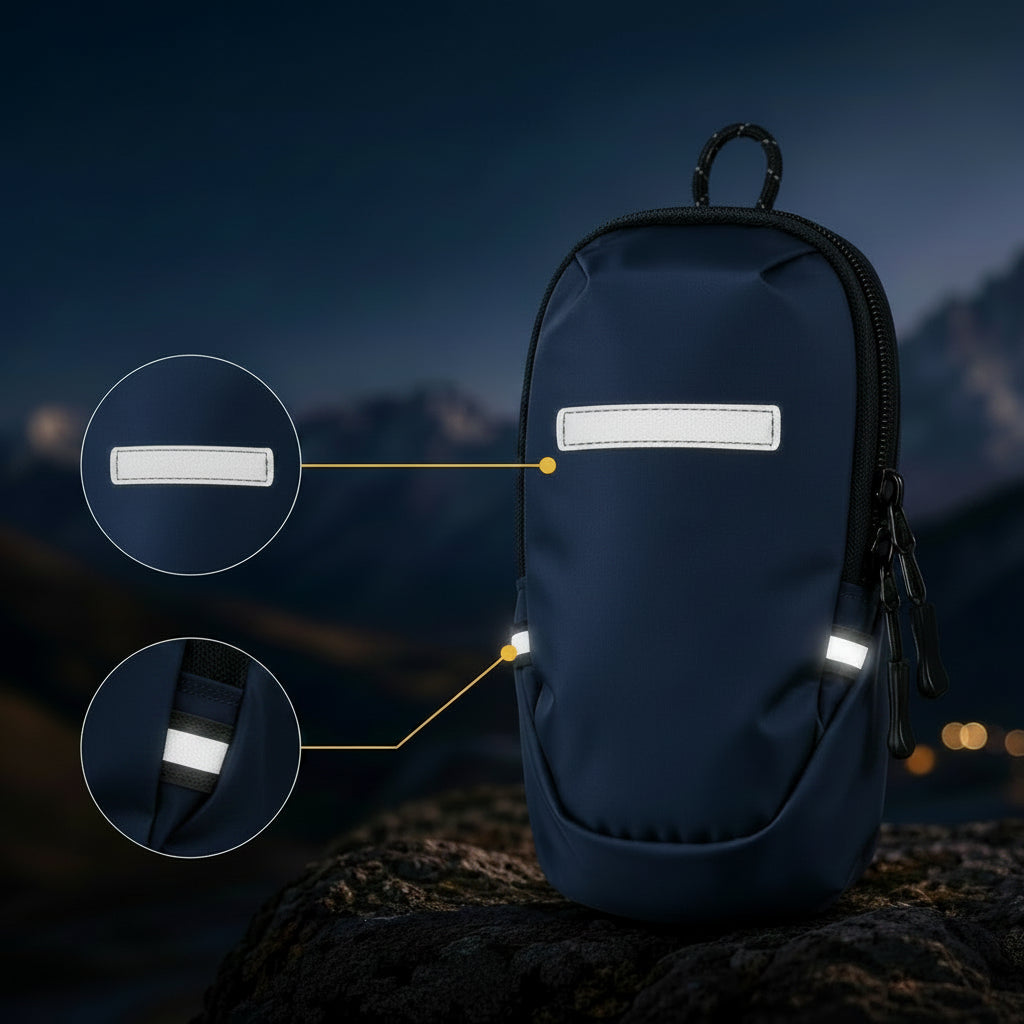 Backpack Strap Phone Pouch – Lightweight Water-Resistant Shoulder Storage Bag for Hiking, Travel and Outdoor Essentials with Easy-Access Compact Design