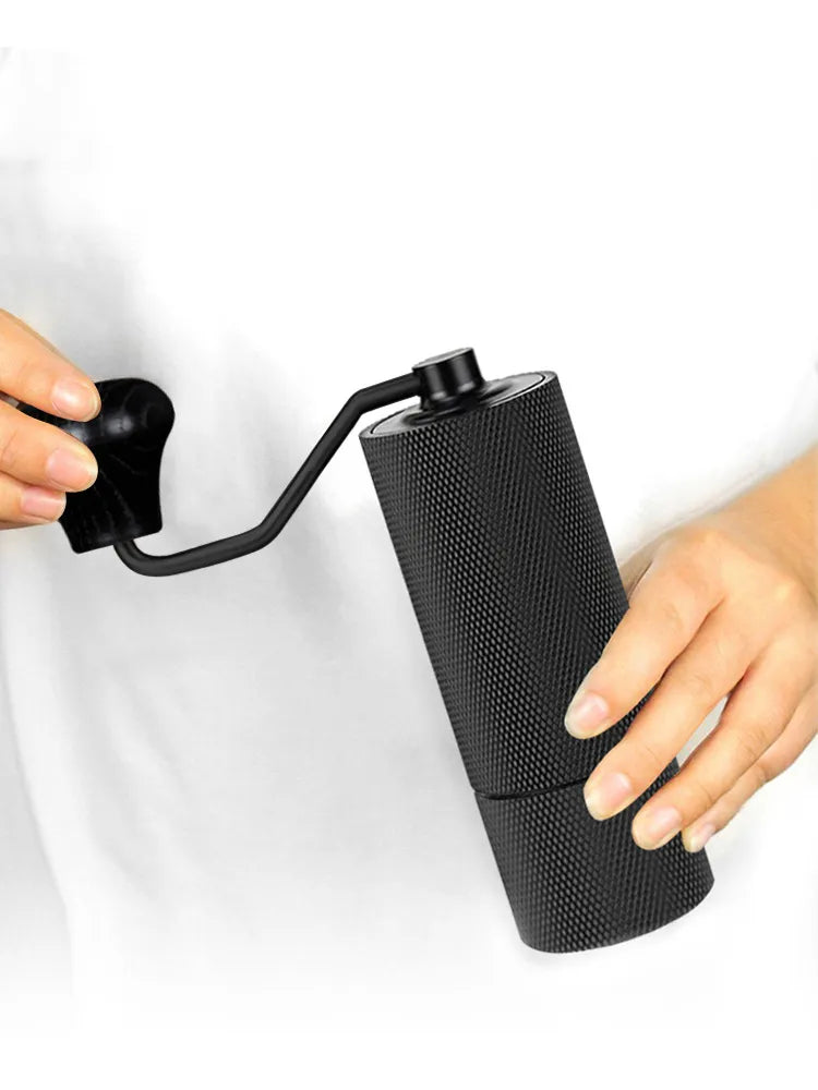 Manual Burr Coffee Grinder - Portable Adjustable Hand Coffee Mill with Precision Grinding for Fresh Espresso and Brewing