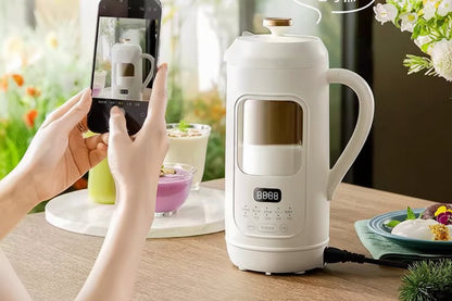 Automatic Soy Milk Maker – Mini No Filter Wall Breaking Machine for Fresh Soy Milk, Soups and Healthy Drinks