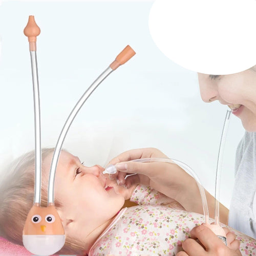 Baby Nasal Aspirator Cleaner-Gentle Nose Suction Device for Infant Congestion Relief and Daily Hygiene Care