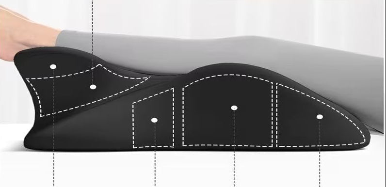 Adjustable Reading Support Pillow – Orthopedic Wedge Cushion for Bed Reading, Stomach Sleeping and Comfortable Back Support
