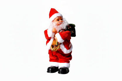 Animated Dancing Santa Doll – Musical Electric Christmas Decoration with Singing and Shaking Action for Festive Gift Giving