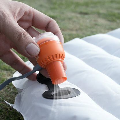 Ultra-Light Mini Air Pump – 30g Wireless USB Inflator for Camping Air Mattresses, Self-Inflating Pads and Outdoor Travel Gear