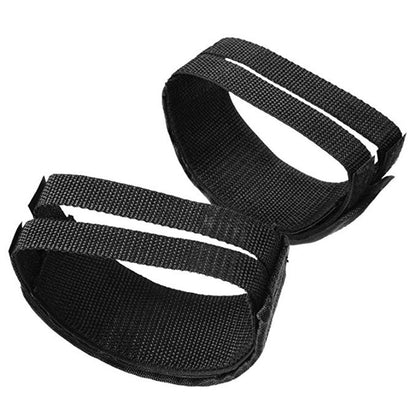 Nylon Bicycle Pedal Straps Toe Clip Set – Adjustable Cycling Foot Straps for MTB Fixed Gear Road Bike Secure Riding Support.