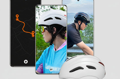 Smart Bluetooth Cycling Helmet – International Safety Certified Breathable Bike Helmet with Camera Mount, Bluetooth Intercom and Comfortable Road Cycling Protection