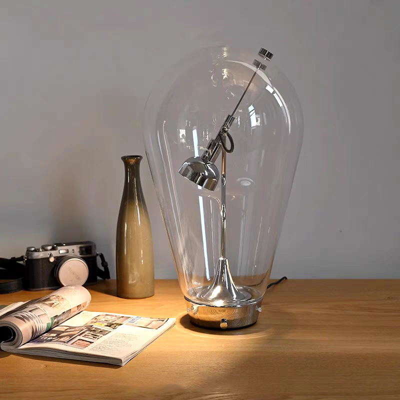 Nordic Magnetic Gravity Table Lamp – Adjustable Designer LED Bedside Light for Reading, Bedrooms and Modern Home Decor