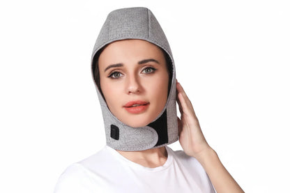 Red Light Heating Hat – Warm Head and Neck Relaxation Cap for Soothing Comfort, Stress Relief and Calming At-Home Rest Sessions