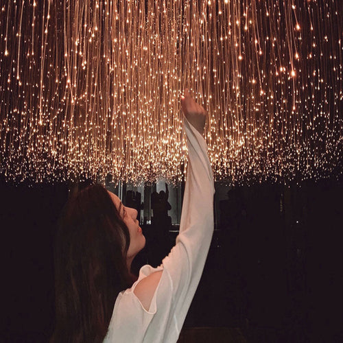 Fiber Optic Cable – Side Glow Decorative Lighting Wire for DIY Ceiling, Starry Sky and Architectural Light Projects