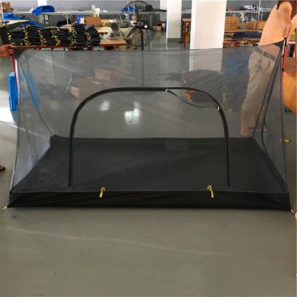 Ultralight Pyramid Mosquito Net Tent – Two-Person Breathable Mesh Shelter for Camping, Hiking and Bug Protection with Lightweight Breeze-Friendly Design
